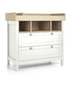 Harwell 4 Piece Cotbed with Dresser Changer, Wardrobe, and Essential Pocket Spring Mattress Set- White image number 3