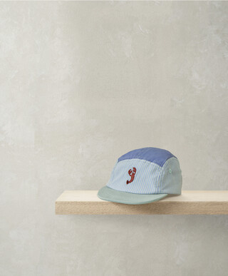 Blue Striped Cap