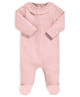 Pink Pointelle Sleepsuit image number 1