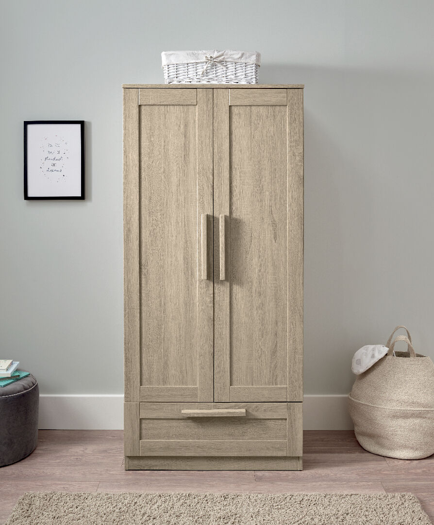 Atlas Wardrobe - Light Oak image number 2