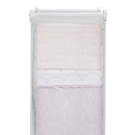 Snuz Crib Bedding Set - Rose Wave image number 3