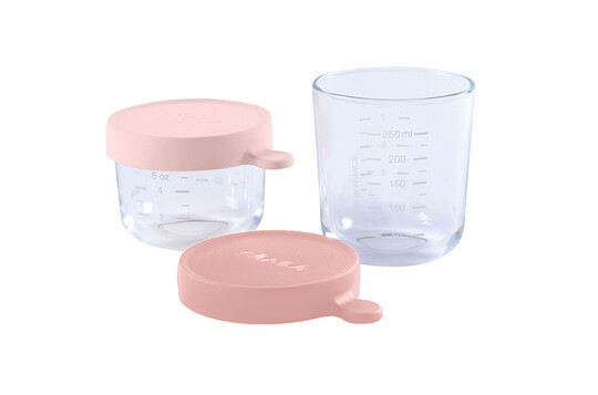 Beaba Conservation Jar Glass Set of 2 150ml /250ml image number 1
