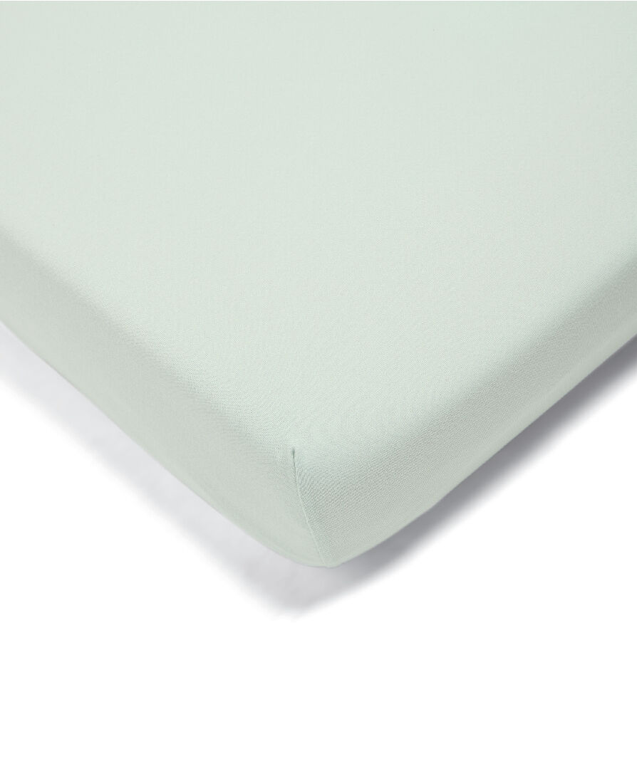 Aqua Single Cotbed Fitted Sheet