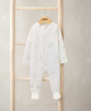 Celestial Printed Zip All in One