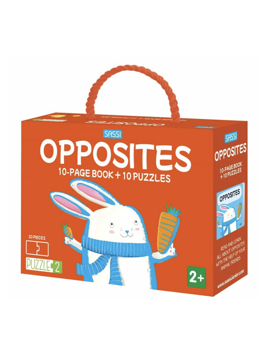 Sassi Book and Puzzles - Opposites image number 1