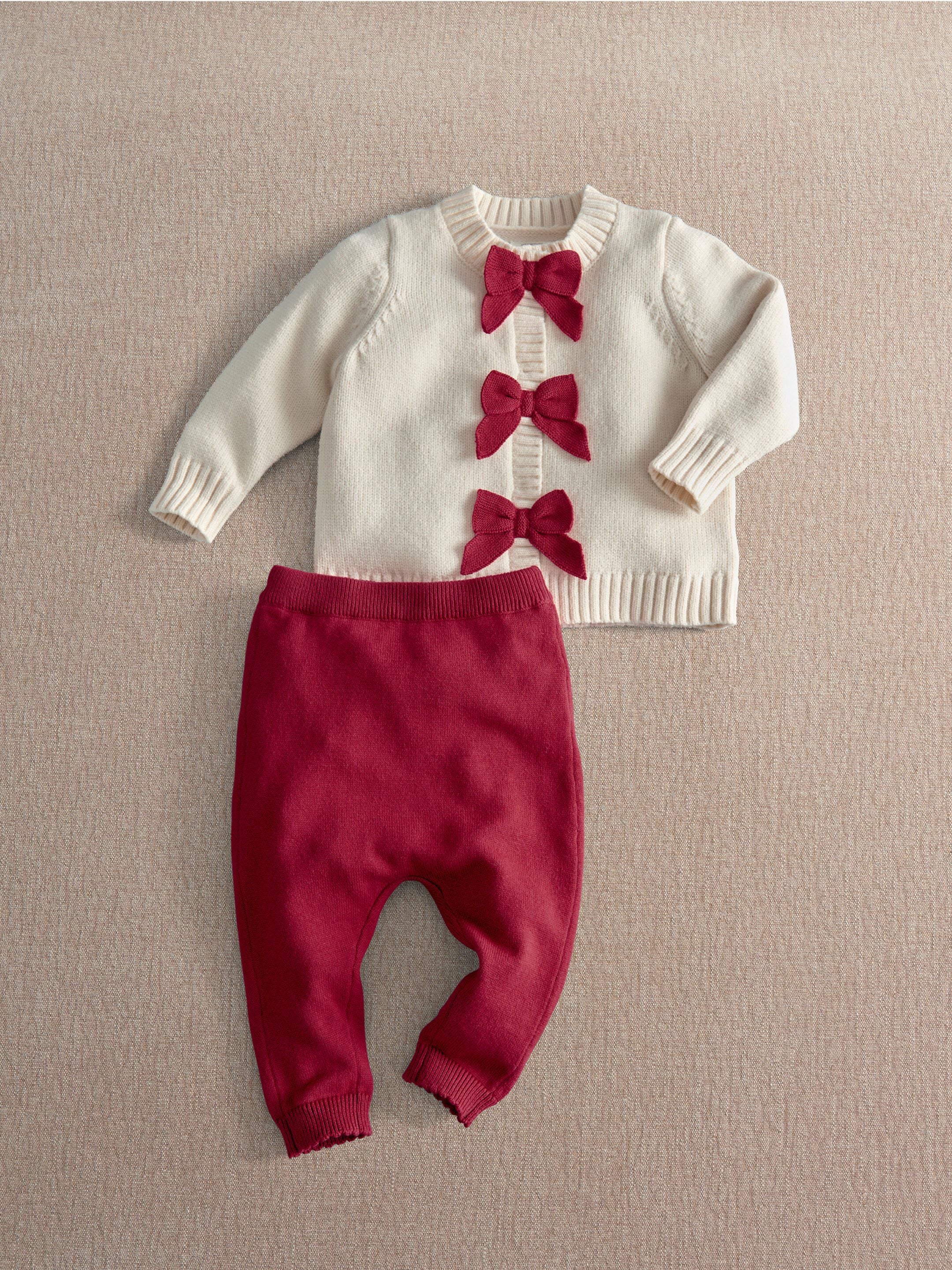 Red Bow 2 Piece Set
