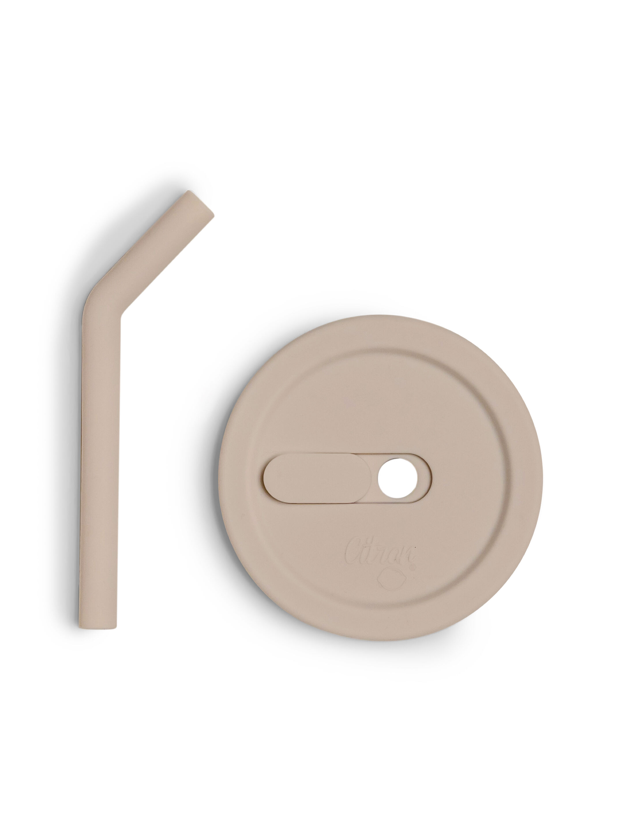 Citron Silicone Cup Cover - Beige image number 1