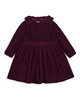 Berry Velour Dress image number 1