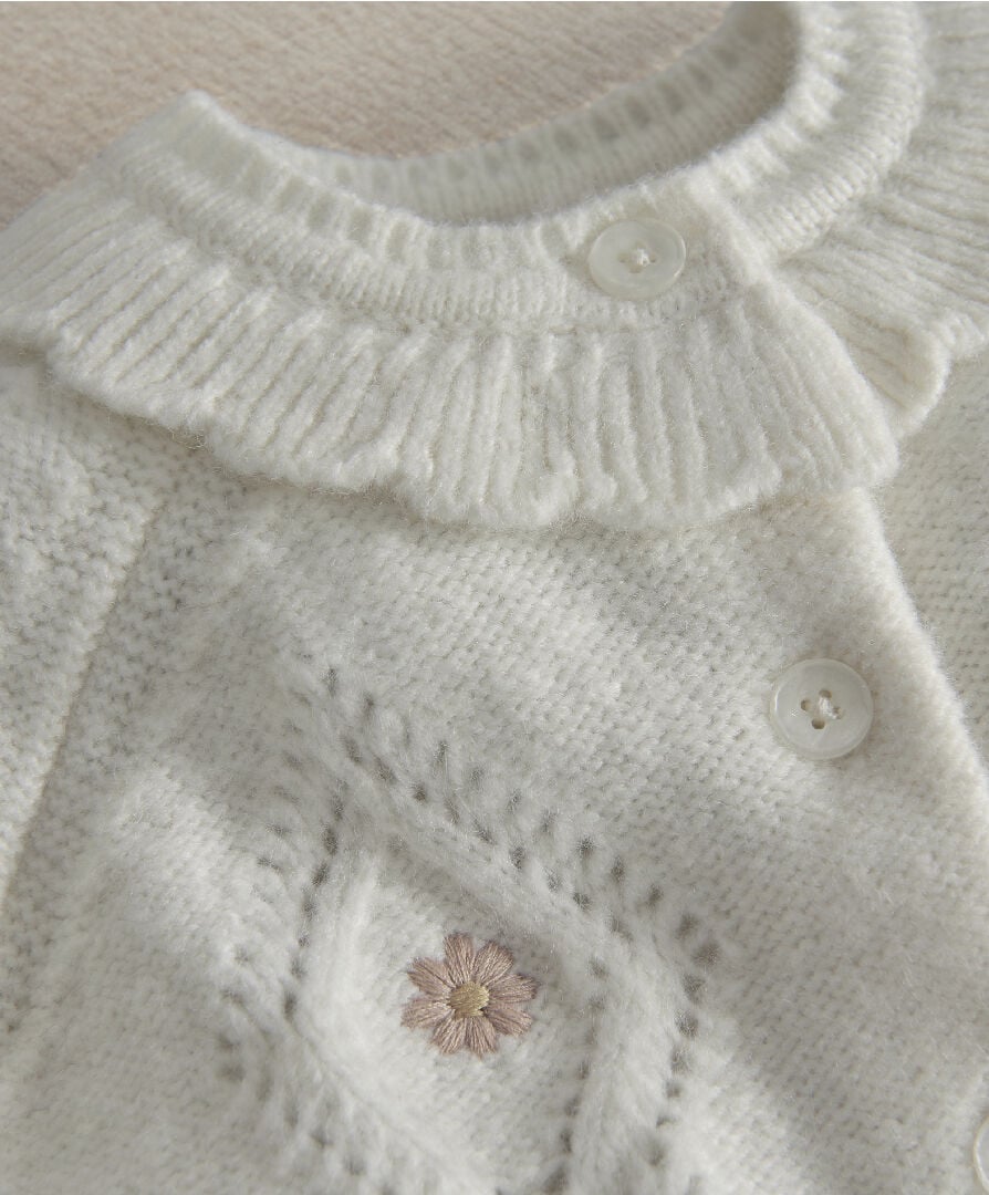 2pc Emb Knit Cardi & Legging Set image number 5