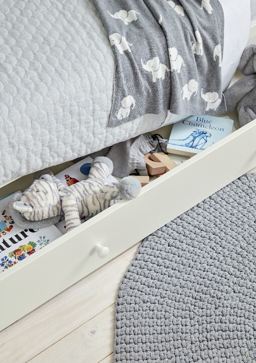 Mia Cot Sleigh - Pure White image number 7
