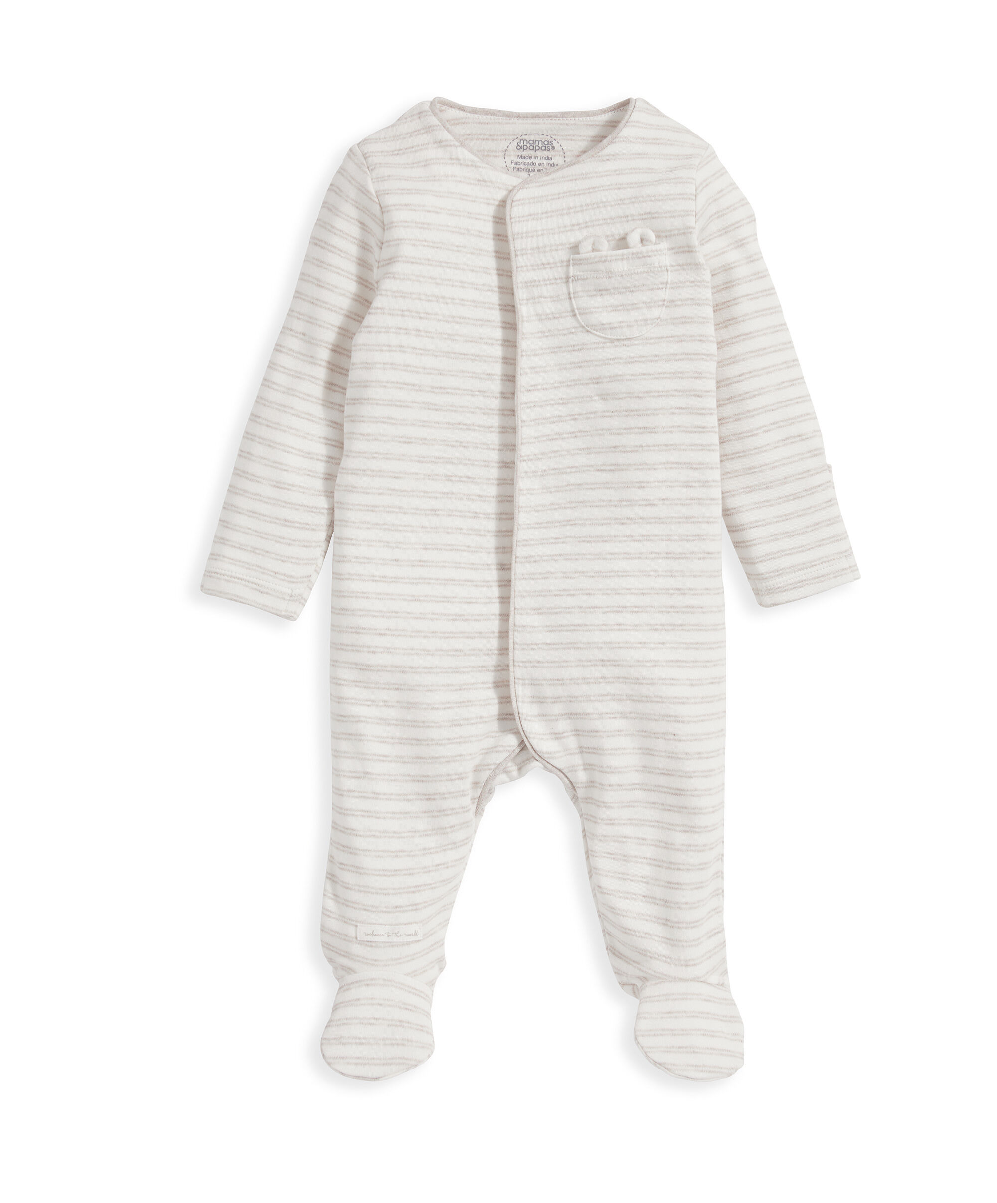 Stripe Sleepsuit image number 2