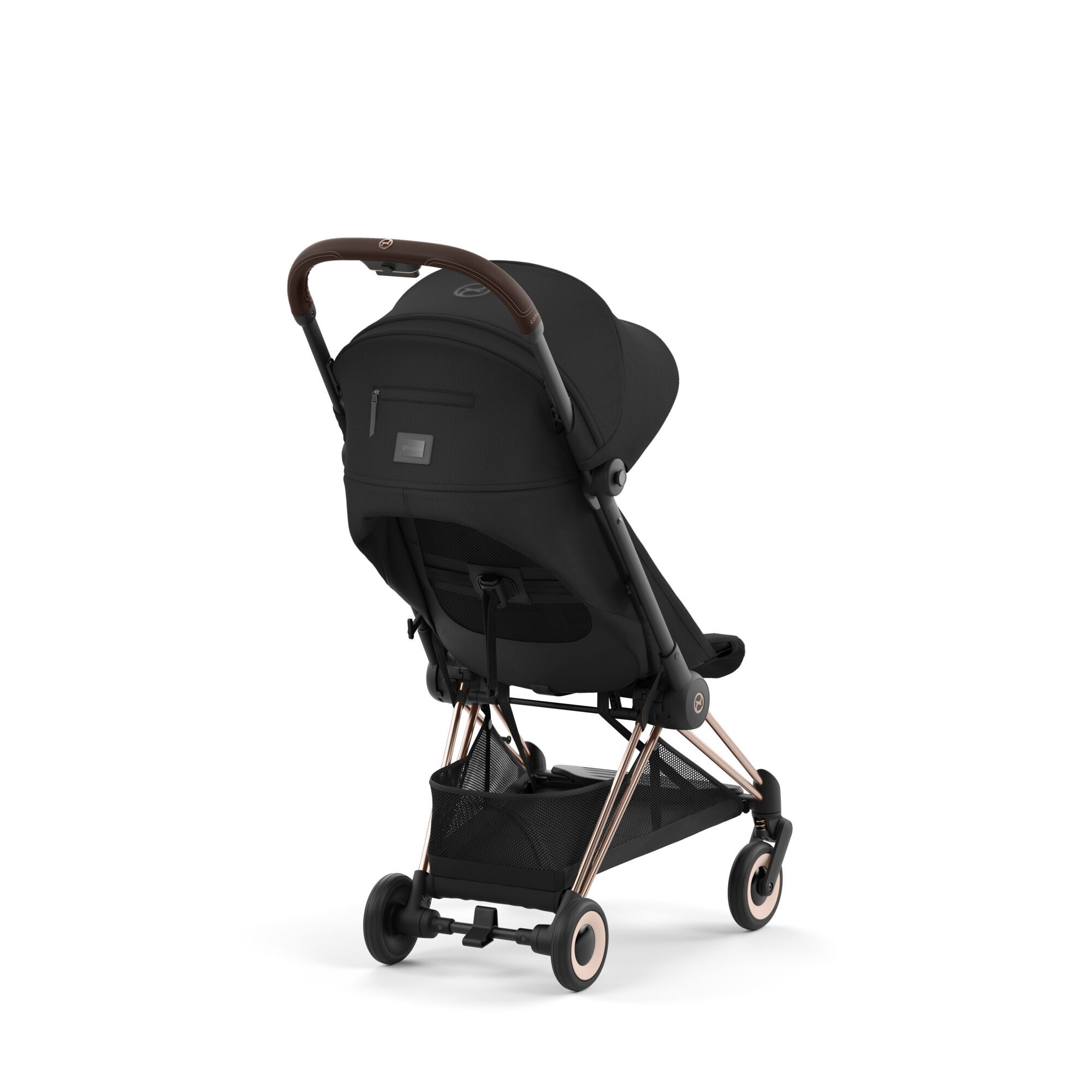 Cybex Coya Cabin Approved Stroller Sepia Black with Rose Gold Frame image number 7