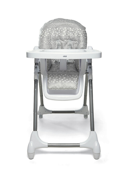 Baby Snug Cherry with Grey Spot Highchair image number 6