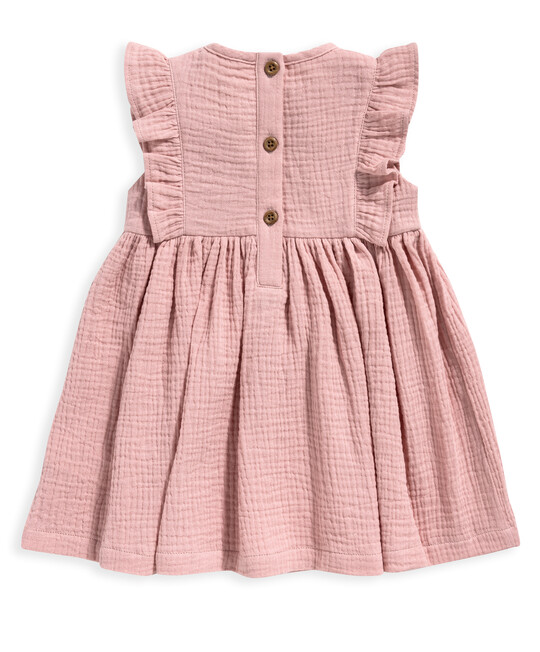 Pink Woven Dress image number 2