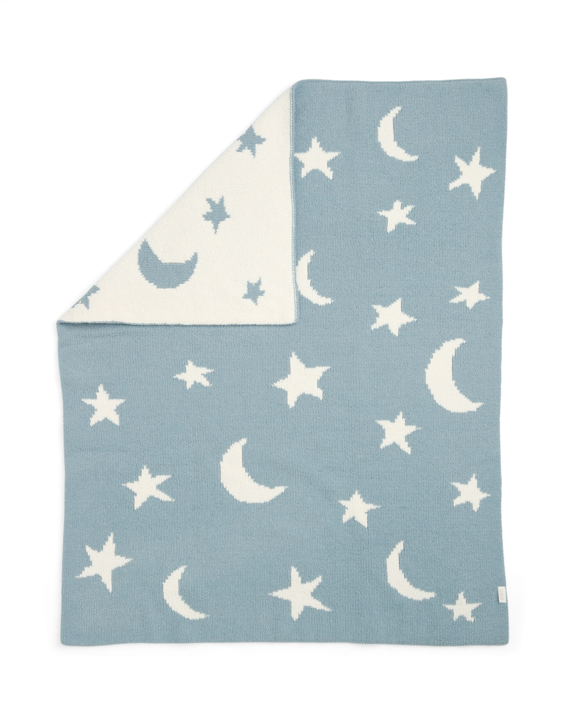 Chenille Blanket - Blue Moon/Star image number 3