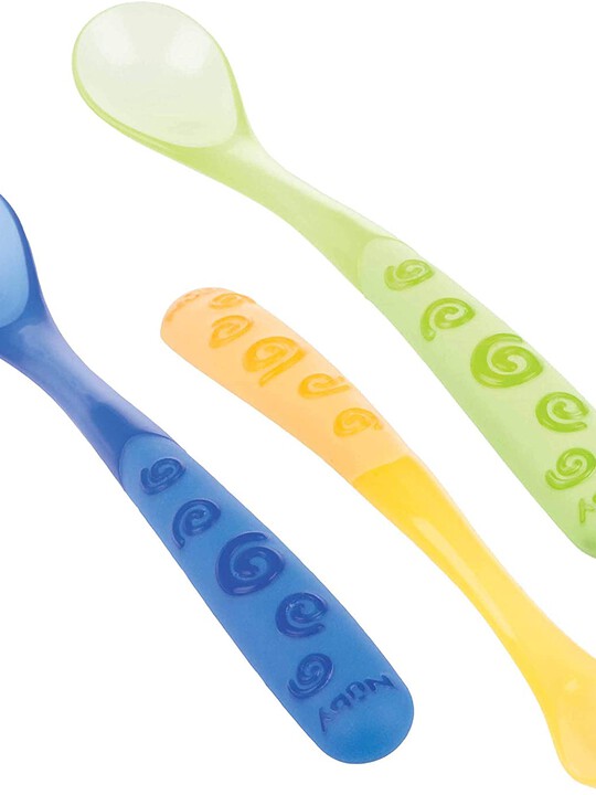 Nuby Angled Long Handle Spoon - 3Pc image number 5