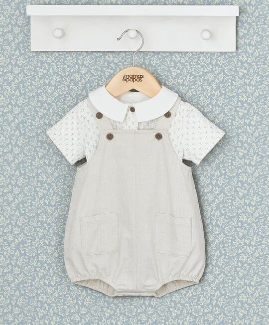 Piece Shirt Dungaree - Main Image