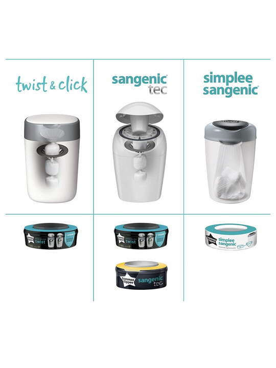 Sangenic Refill Tommee Tippee Sangenic Tec Nappy Disposal Tub Buy
