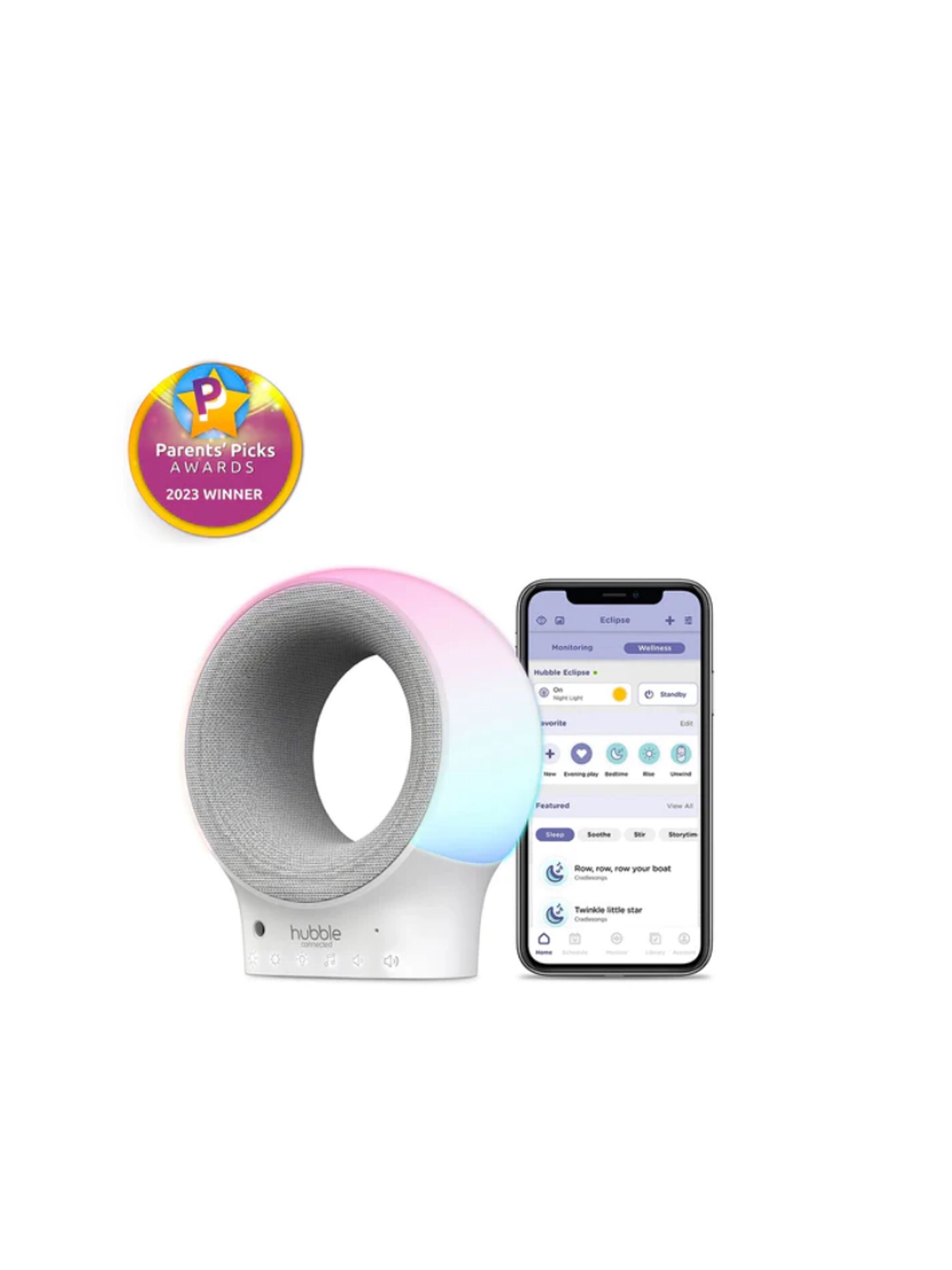 Hubble Eclipse Smart Wi-Fi Audio Monitor