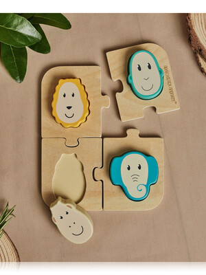 Matchstick Monkey Animal Puzzle & Matching Game