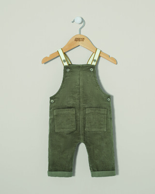 Green Cord Dungarees