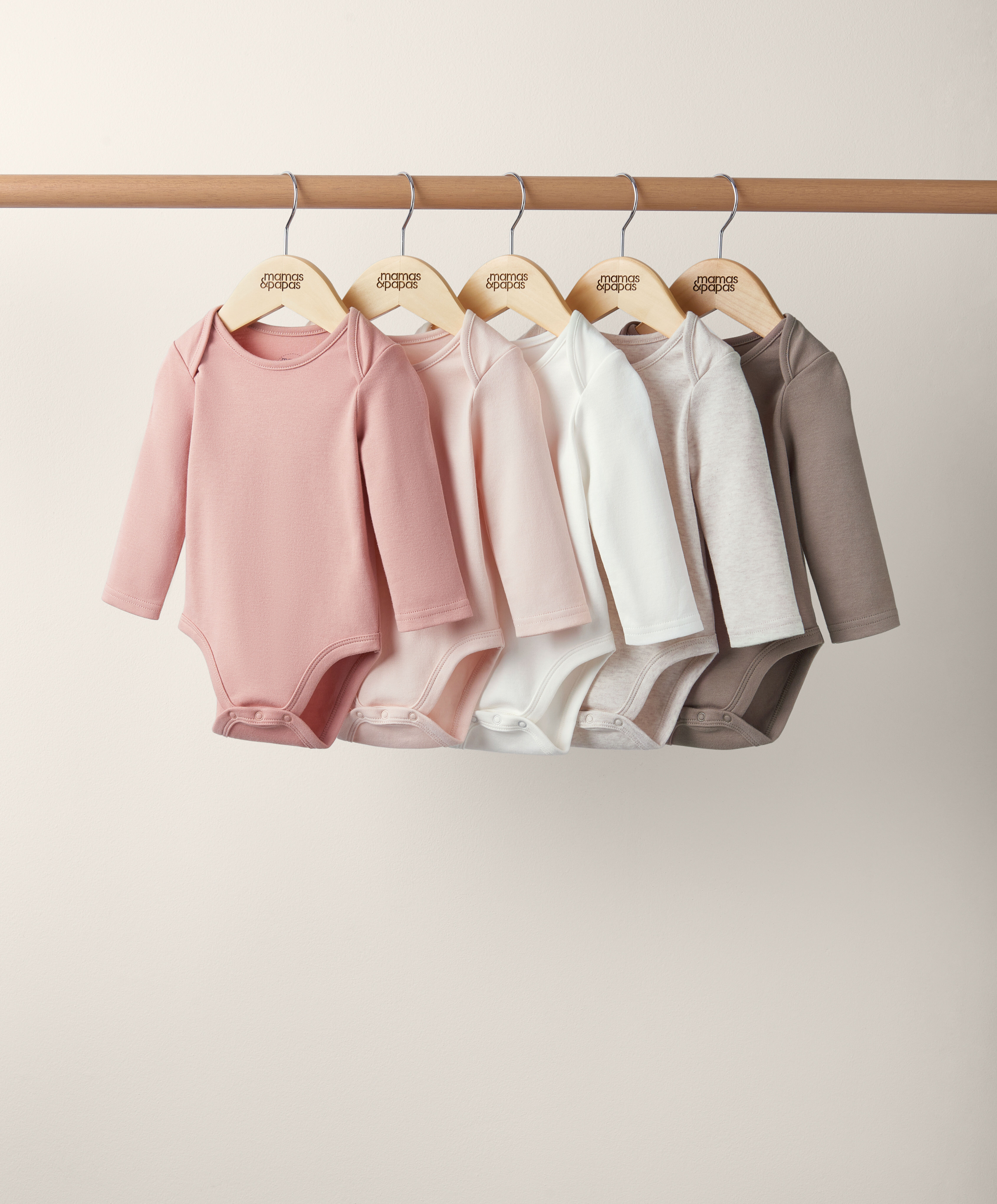 5 Pack Long Sleeve Bodysuits image number 3