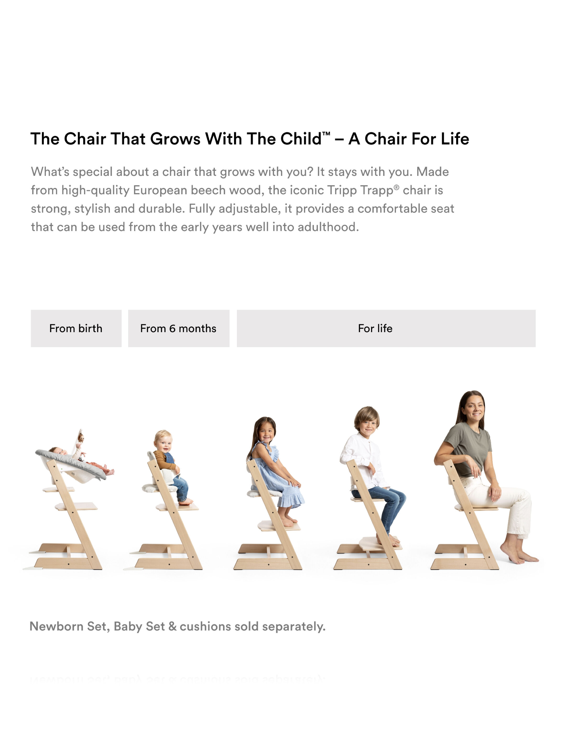 Stokke Tripp Trapp Chair - Fjord Blue image number 4