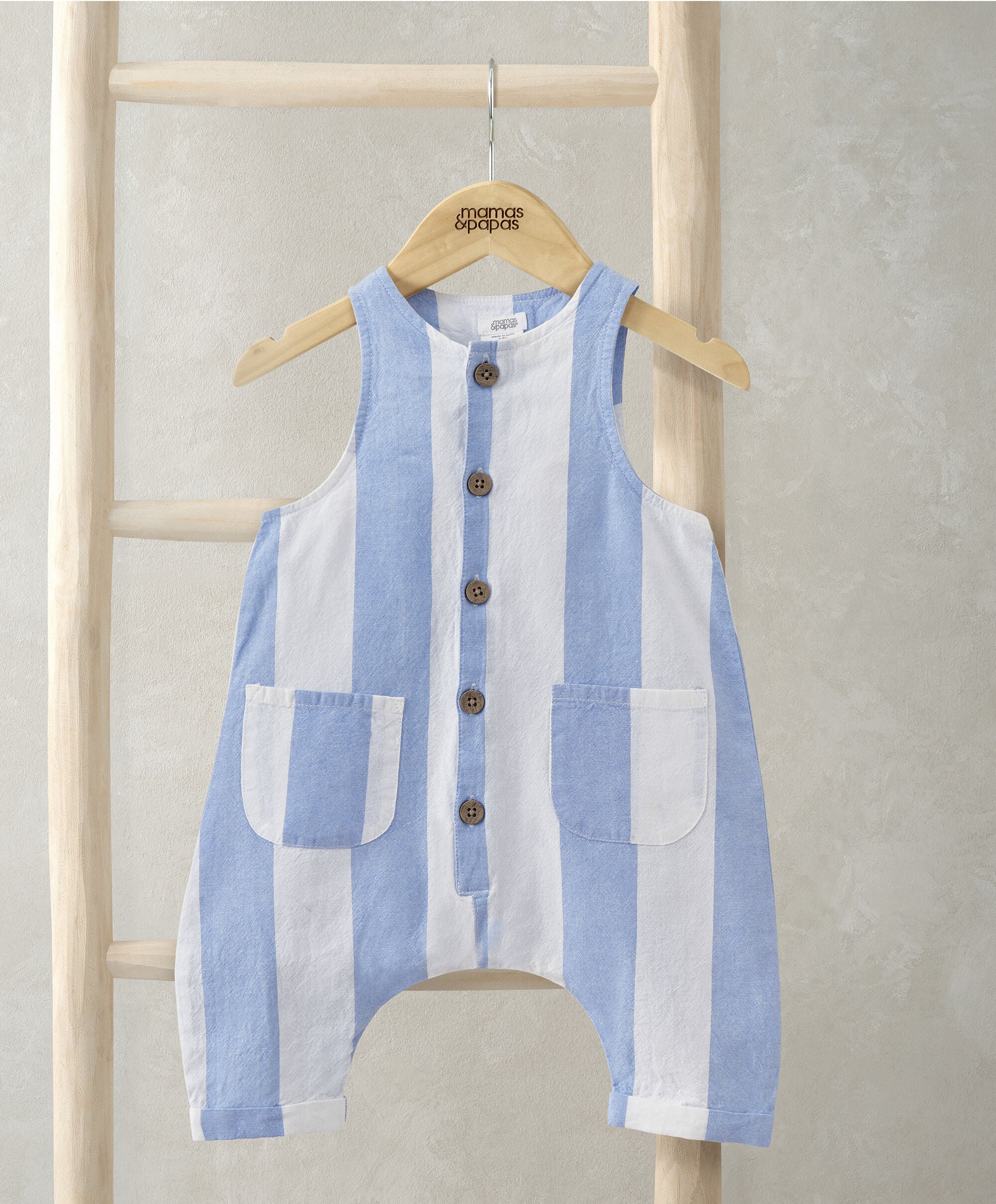 Slouchy Striped Romper