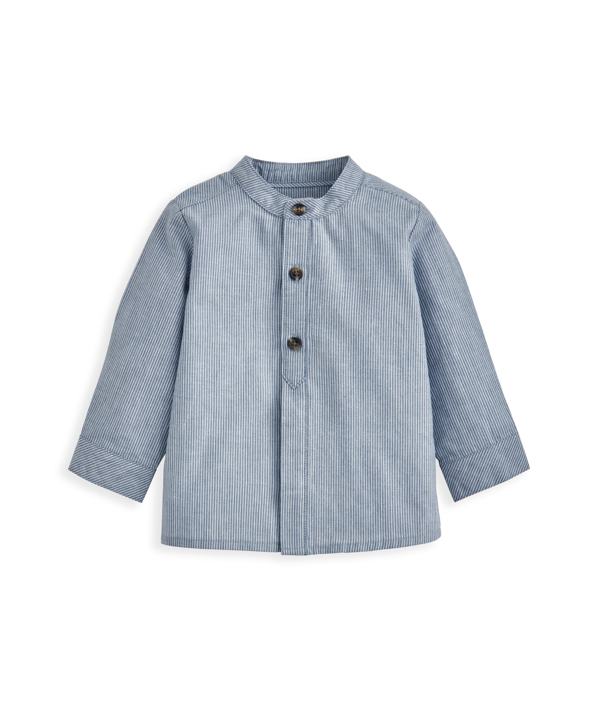 2 Piece Pinstripe Shirt & Shorts image number 2