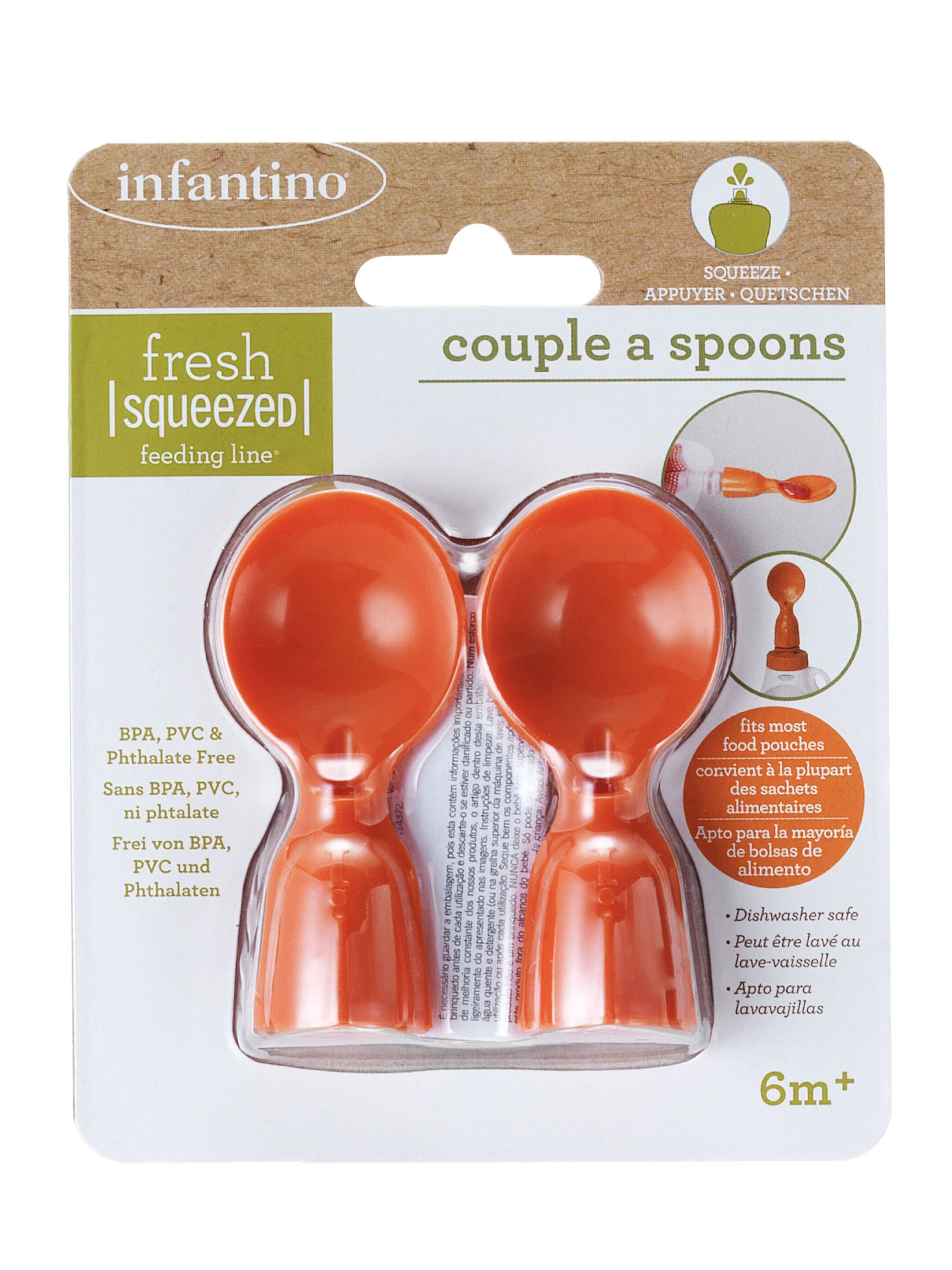 Infantino - Couple-A-Spoons(Without travel Case)