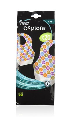 Explora Disposable Bibs x 20