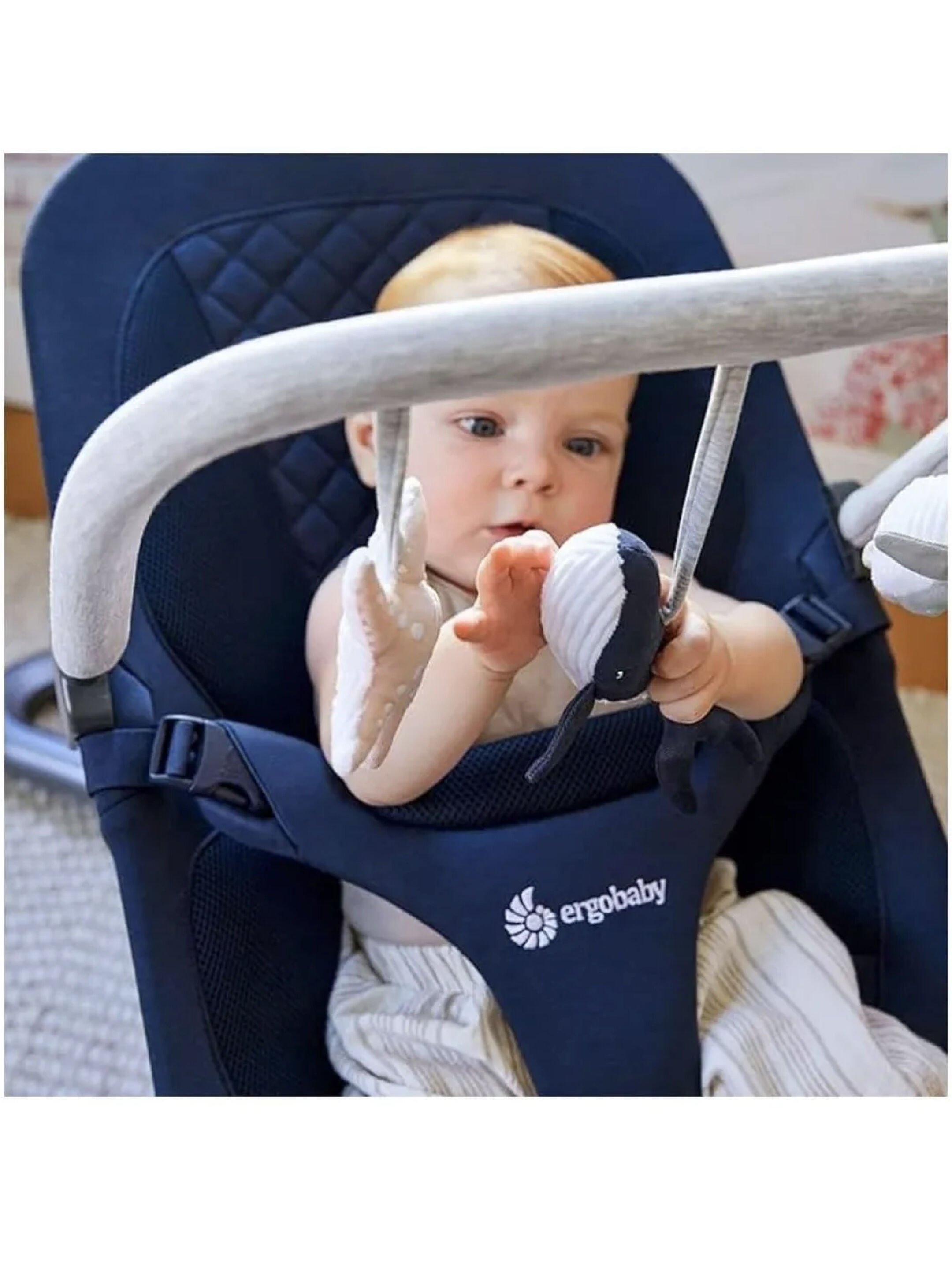 Ergobaby Evolve Bouncer Toy Bar - Ocean Wonders image number 4