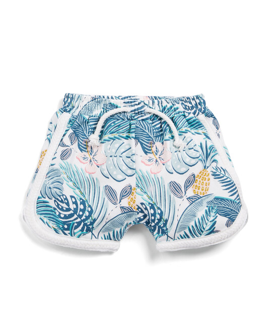 Tropical Print Shorts image number 1