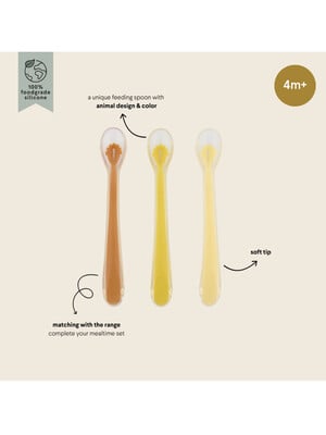 Trixie Feeding Spoon - Pack of 3 - Mr. Lion