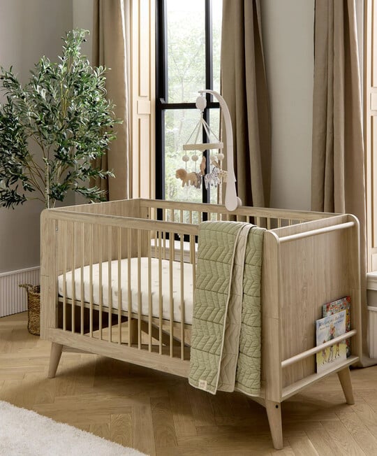 Coxley 2 Piece Cotbed Set with Dresser Changer - Natural image number 2