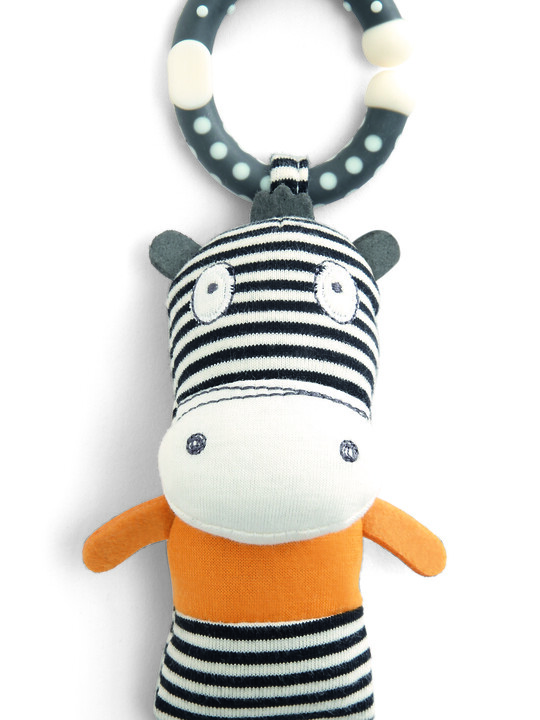 Babyplay Activity Toy - Mini Linkie Zebra image number 1