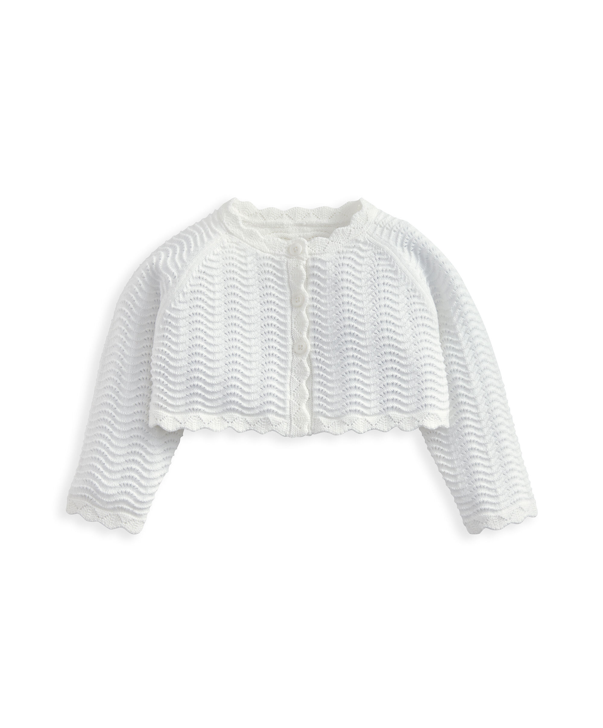 Wavy Stitch Bolero Cardigan image number 2