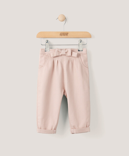 Bow Trousers - Pink image number 1