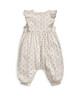 Ditsy Frill Romper - Blue image number 2