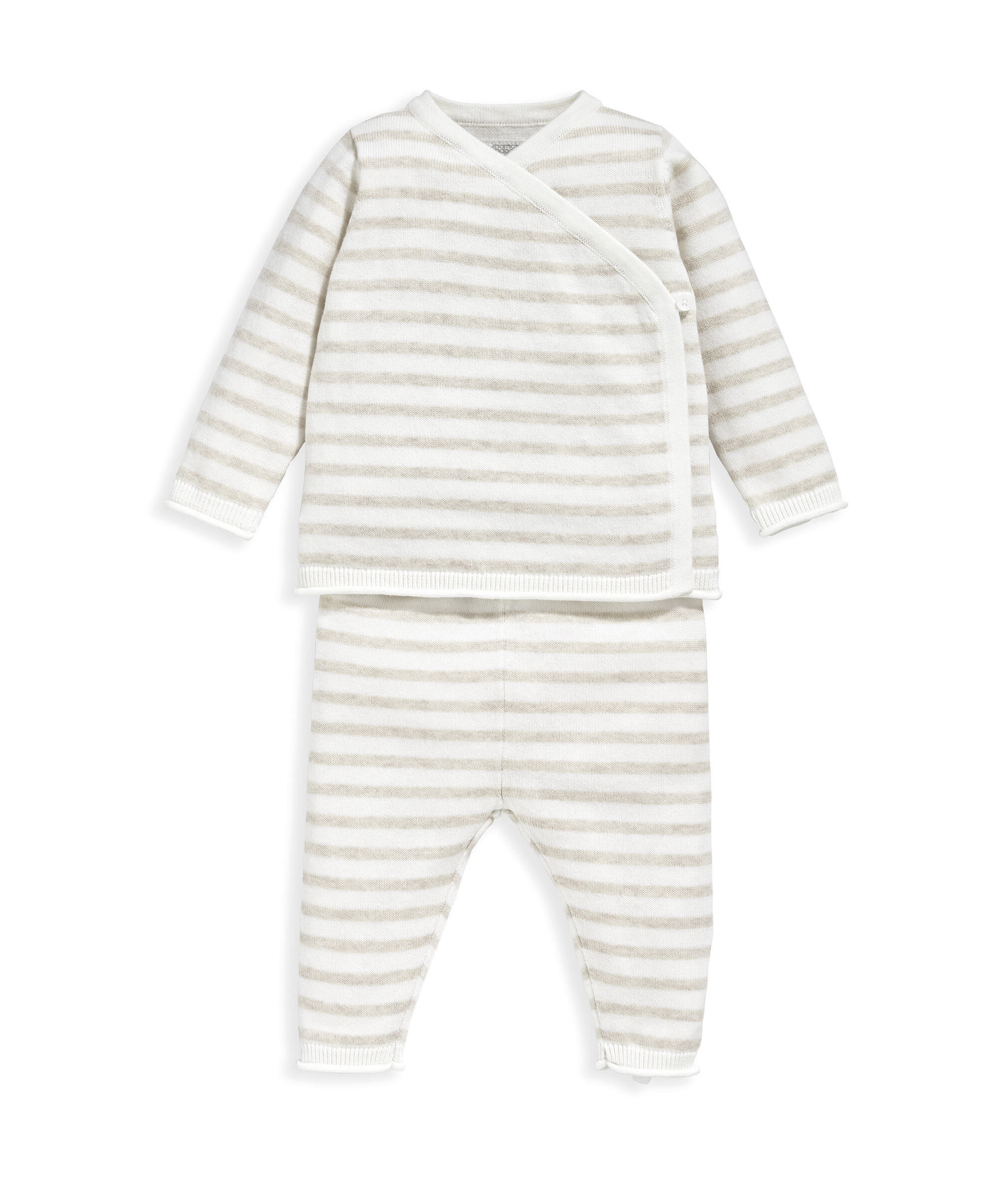 2 Piece Stripe Knit Set image number 2