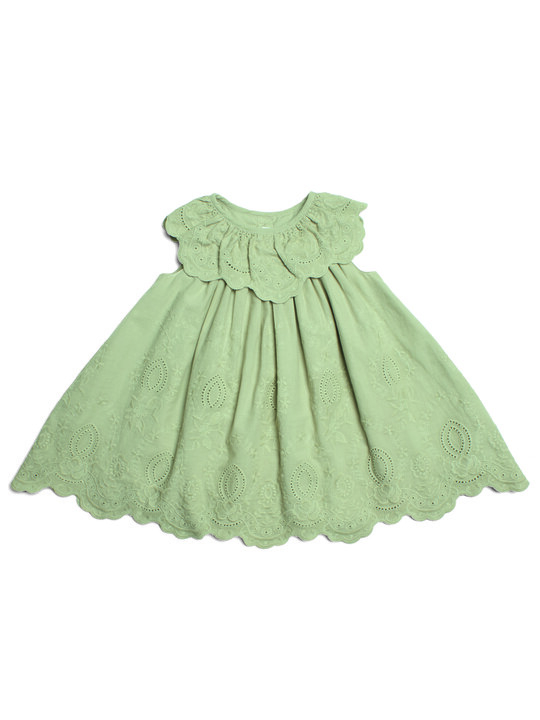 Broderie Frill Dress image number 1
