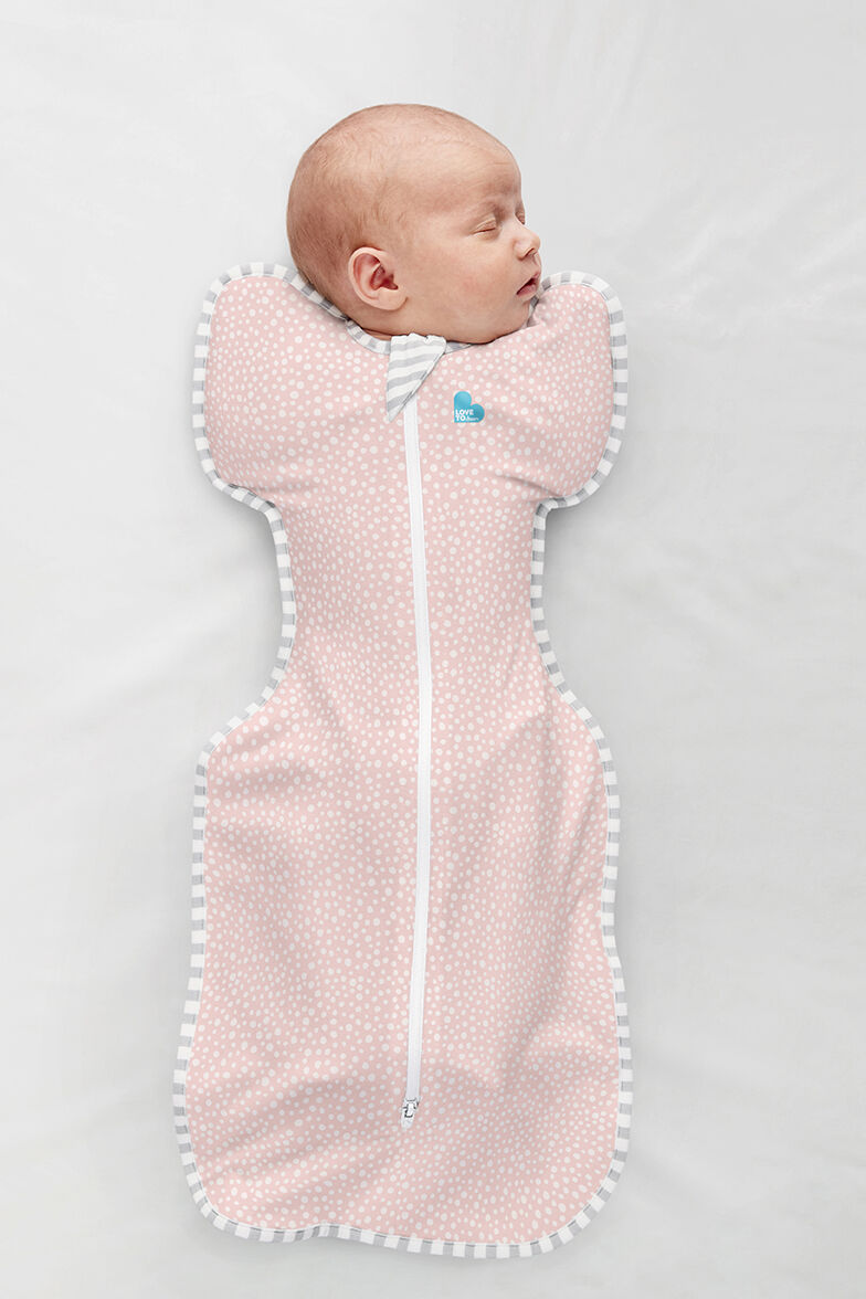 Love To Dream Swaddle Up Sleeping Bag Bamboo Pink Dot - Small image number 2