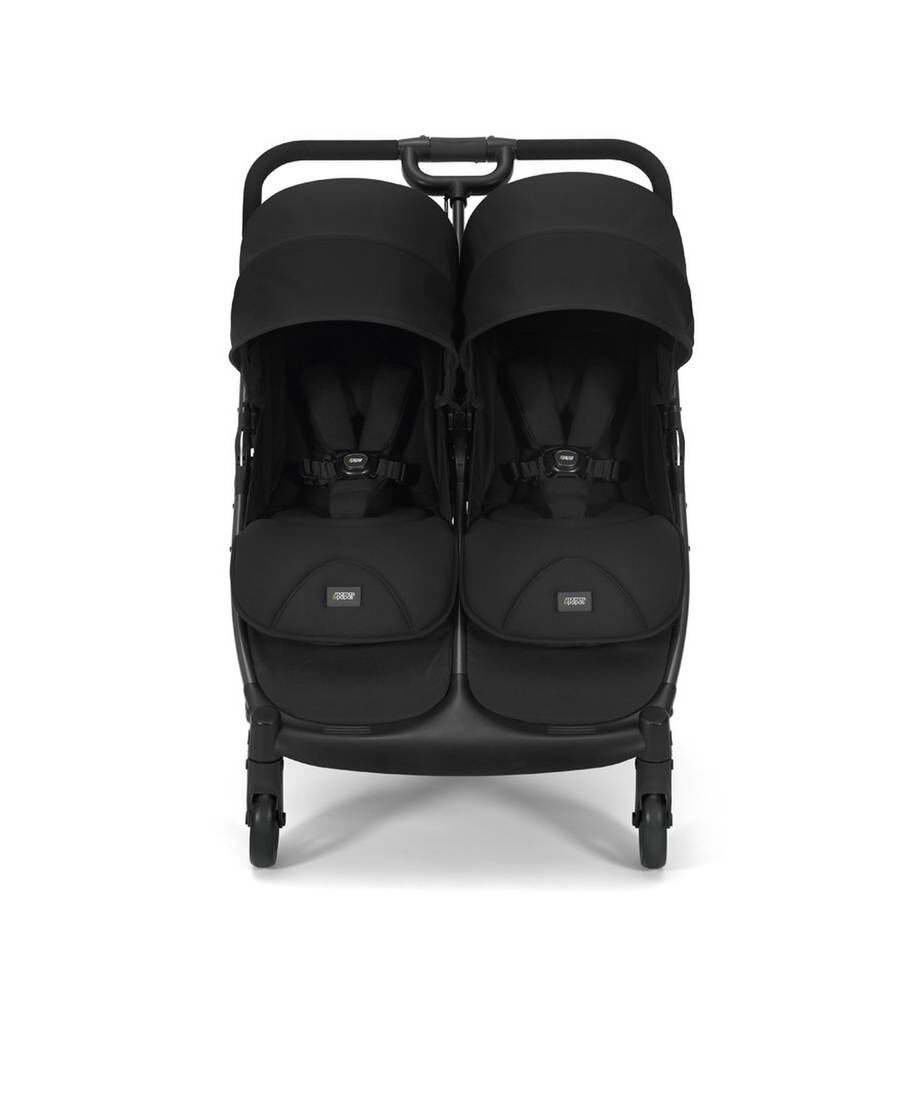 Armadillo Twin Folding Pushchair - Black Jack image number 2