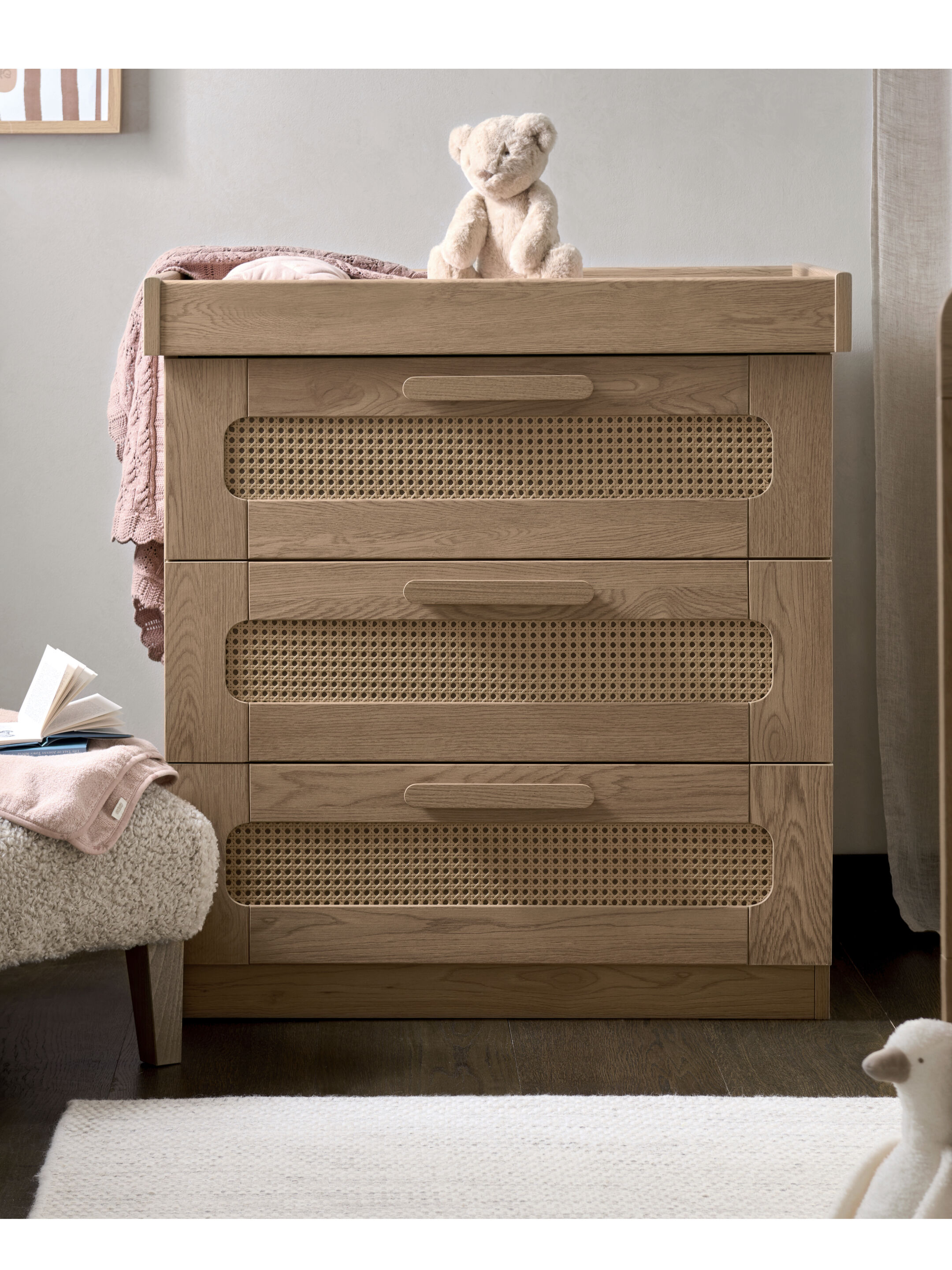 Esna Dresser Changer - Rattan