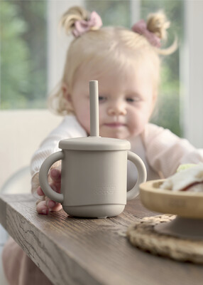 3 in 1 Sippy Cup - Truffle