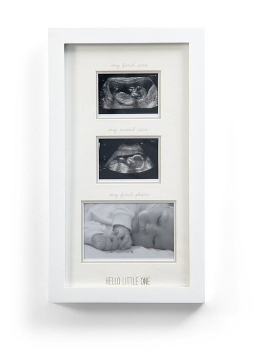 Welcome to the World Double Scan Frame -White image number 1
