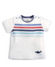Multicoloured Stripe T-Shirt image number 1