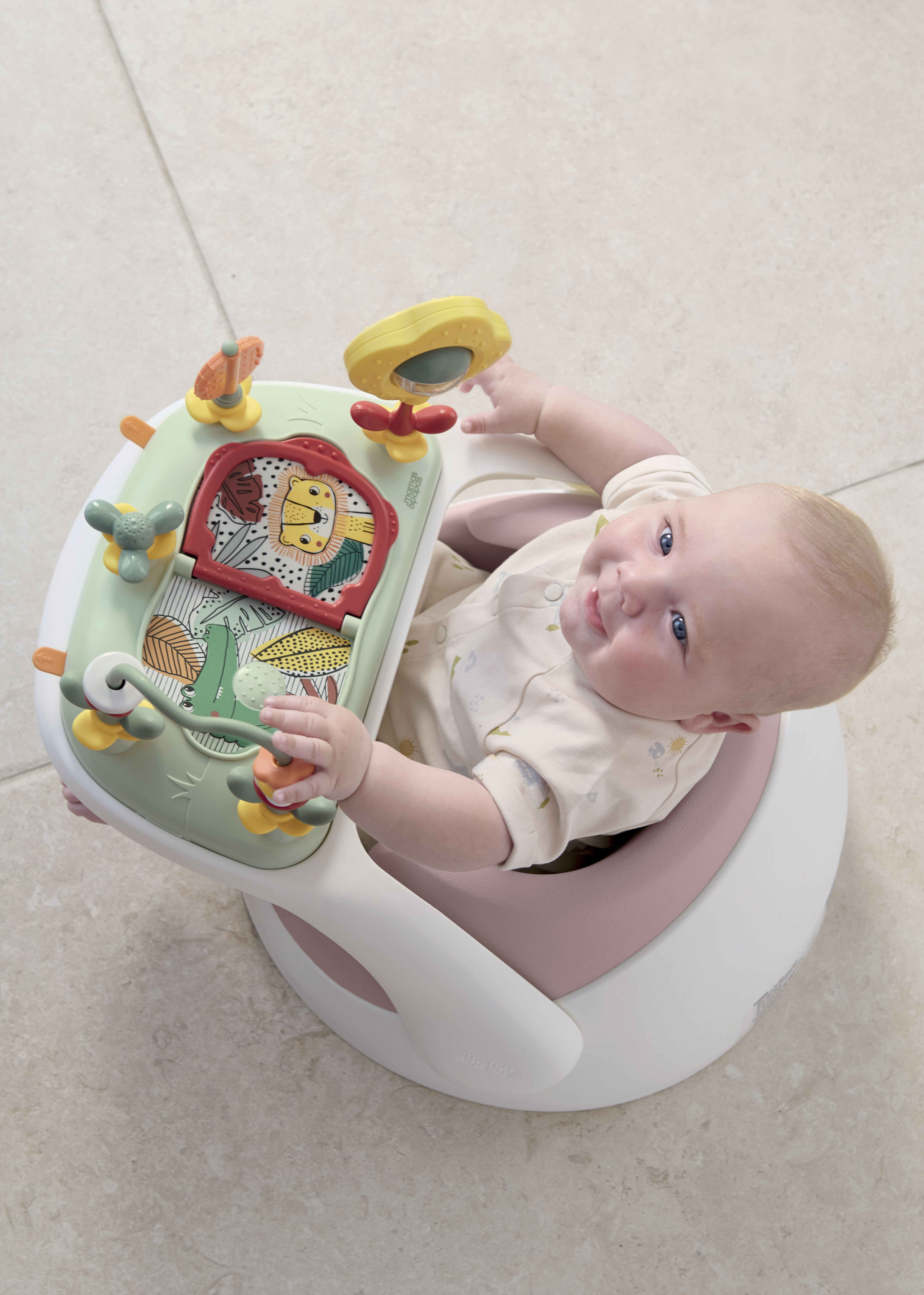 Baby Snug & Activity Tray - BLOSSOM image number 2