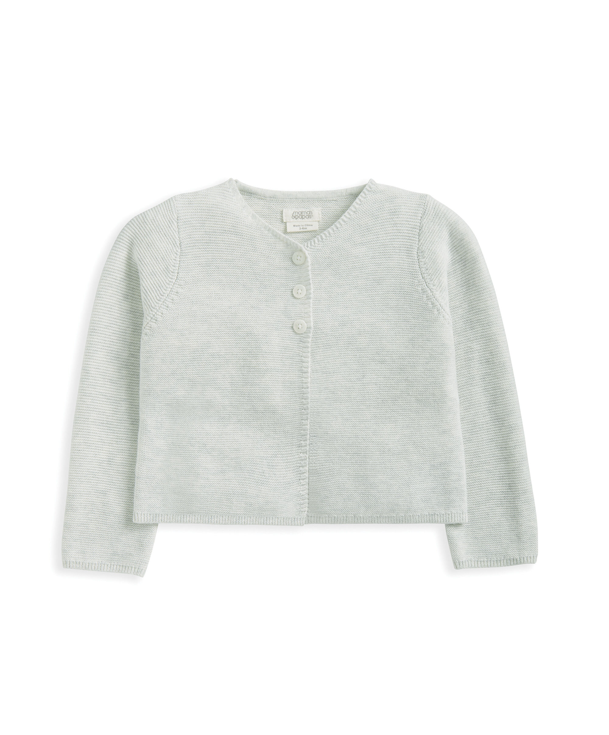 Knitted Cardigan - Grey image number 2