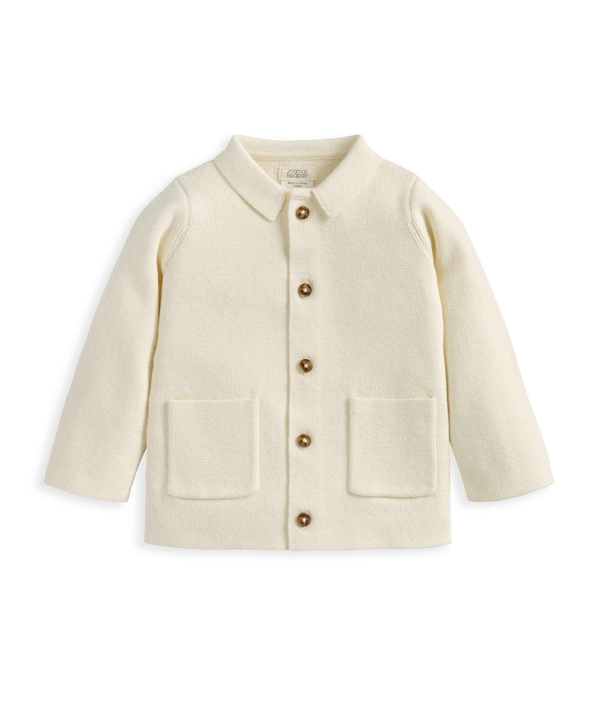 Collared Knitted Cardigan image number 2